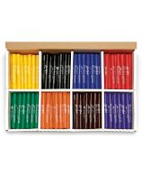 Liqui-Mark&reg; Permanent Broad-Tip Markers - 8 colours - Set of 144