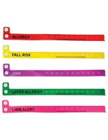 Pocket Nurse&reg; Alert Wristbands - Reusable Bundle - Set of 5