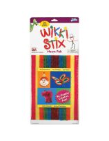 Wikki Stix® Couleurs néon - Paquet de 48