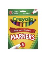 Crayola Colour Classic 8-Colour Markers