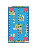 BrainStorm STEM Education Robotics Activity Mat - Robot Factory - 80" x 44.75"