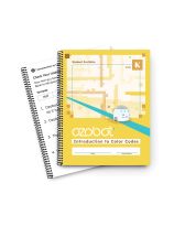 Ozobot Kindergarten 12X Introduction to Colour Codes Curriculum Student Workbook with 1 Answer Key