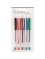 Ensemble de 5 stylos à pointe extrafine Cricut® - Couleurs de base