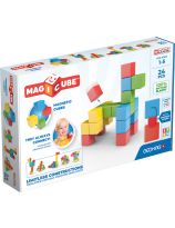 Geomag Magicube™ Full Color Magnetic Blocks Construction Set - 24 Pieces