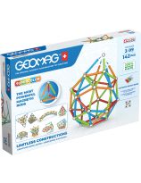 Geomag&trade; Supercolour Magnetic Construction Building Set - 142 Pieces