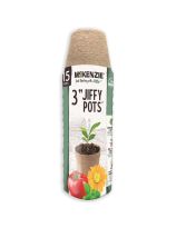 Jiffy&reg; Peat Pots Round 3" (7.6 cm) - Pack of 15