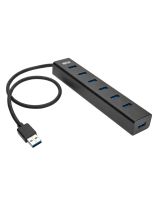 Eaton 7-Port Portable USB 3.0 SuperSpeed Mini Hub, with Power