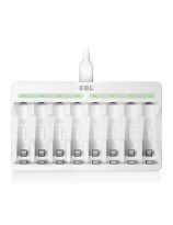 EBL&reg; 8 Bay AA/AAA Ni-MH Battery Charger