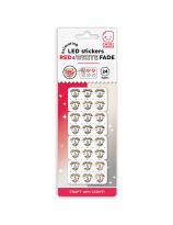 Chibitronics Animating Red/White Fade LED - Pack of 24