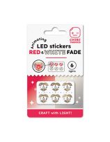 Chibitronics Animating Red/White Fade LED - Pack of 6