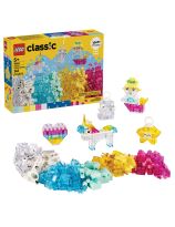 LEGO&reg; Classic Magical Transparent Box - 340 Pieces