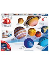 3D Puzzle Ball Solar System Puzzle - 540 Pieces