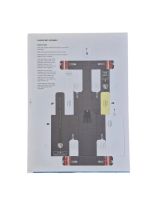 Gabarits en 2D pour chassîs de voitures de course STIM au niveau primaire - Paquet de 50