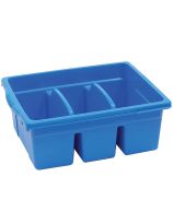 Grand bac divisé - Bleu