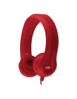HamiltonBuhl&reg; Flex-Phones&trade; Foam Headphones - Red