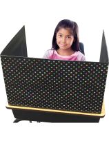 Chalkboard Brights Classroom Privacy Screen