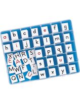 Two-Sided Alphabet Letter Tiles - Pack of 4