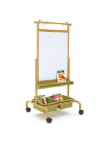 Bamboo Deluxe Chart Stand with Sage Tubs