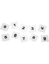 Overhead Number Tiles: 0-9