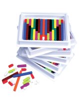 Connecting Cuisenaire&reg; Rods Multi-Pack Set of 6