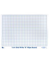 Write 'N' Wipe Boards 2cm Grid 5 boards Teaching Resource 