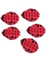 Ladybug Connecting Ten-Frame - Set of 5 Frames with Suggested Tasks