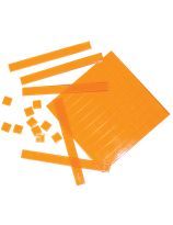 Spectrum Overhead Base Ten Blocks: 52 Pieces, Orange