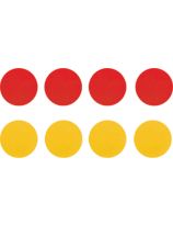 Magnetic Two- Colour Counters (Red & Yellow), 200 pcs