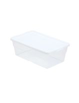 Sterilite® Clear Storage Box - 5.7 L (6 Quart)