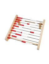 Student Individual NumberFrameMate - Wooden Frame - Counting Up to 100 (10-Bar)