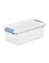 Sterilite® Clear Latching Box - 5.7 L (6 Quart)