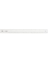 Clear-View Ruler - 12" (30 cm), Clear