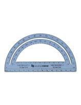 Clear-View Protractor - 6" (15 cm)