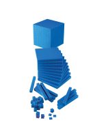 Ensemble de base 10 opaque pour la classe - Bleu (en français)