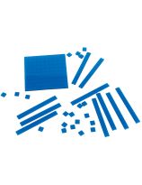 Spectrum Opaque Base Ten Overhead Set, Blue