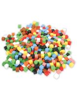 Non-Linking 1 cm Cubes - Set of 100