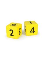 Moulded Number Foam Cubes