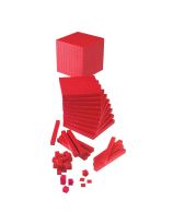 Ensemble de base 10 opaque pour groupe - Rouge (en français)