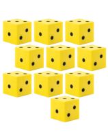 Soft Dot Cubes (1.6cm) - Set of 10