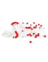 Perles biseautés de 2 cm NumberFrameMate - 300 perles