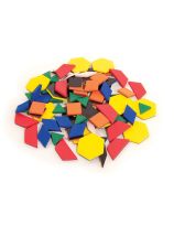 Magnetic Foam Pattern Blocks - Set of 200