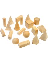 Wood Geometric Solids Kit