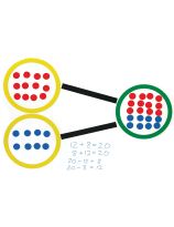 Magnetic Demo Number Bonds with 120 Counters