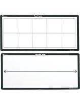 10 Frames with Number Line (Dry-Erase) - Set of 30