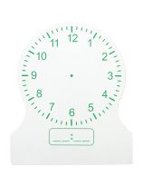 Spectrum Dry-Erase Clock, Set of 10 