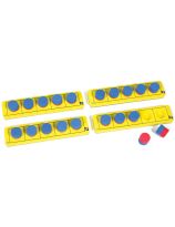 Five-Frame Magnetic Numeration Board