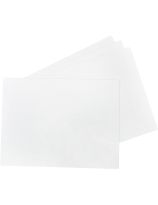 Feuilles vierges effaçables à sec - Paquet de 10