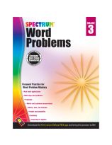 Carson Dellosa Spectrum&reg; Math Word Problems - Grade 3