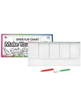 Chevalet porte-bloc vierge effaçable à sec