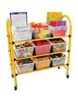 Spectrum Medium Compact Mobile Math Cart & Kits